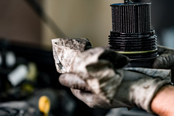 Mercedes Oil Filter Service