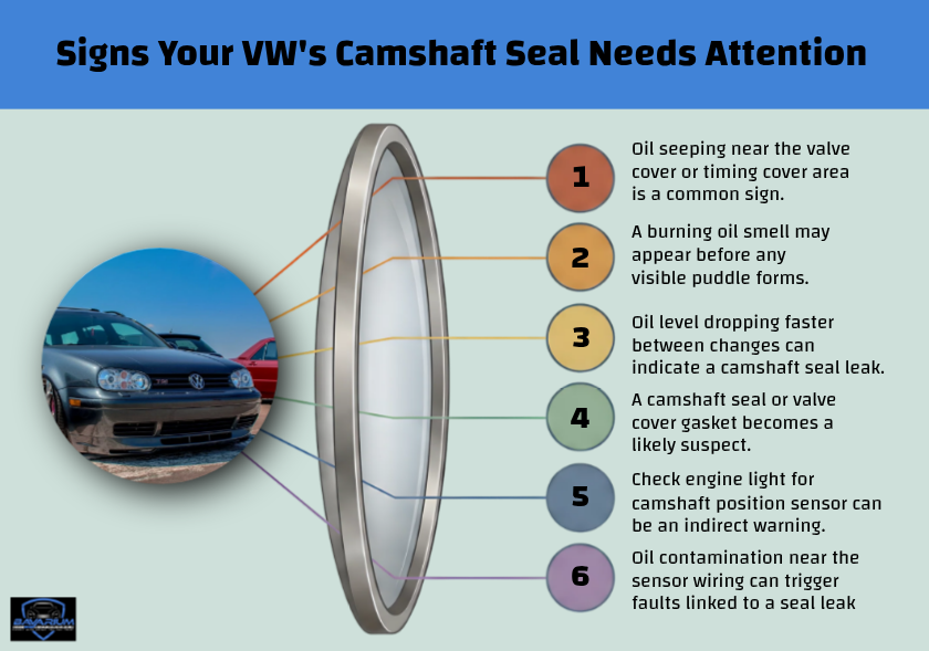 Signs Your VW's Camshaft Seal Needs Attention