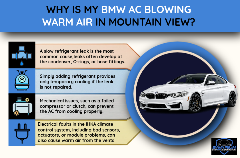 Why Is My BMW AC Blowing Warm Air in Mountain View