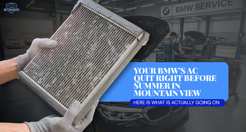 Your BMW’s AC Quit Right Before Summer in Mountain View – Here Is What Is Actually Going On