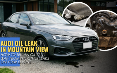 Audi Oil Leak in Mountain View: How to Tell an Oil Pan Leak From the Other Leaks on Your Engine